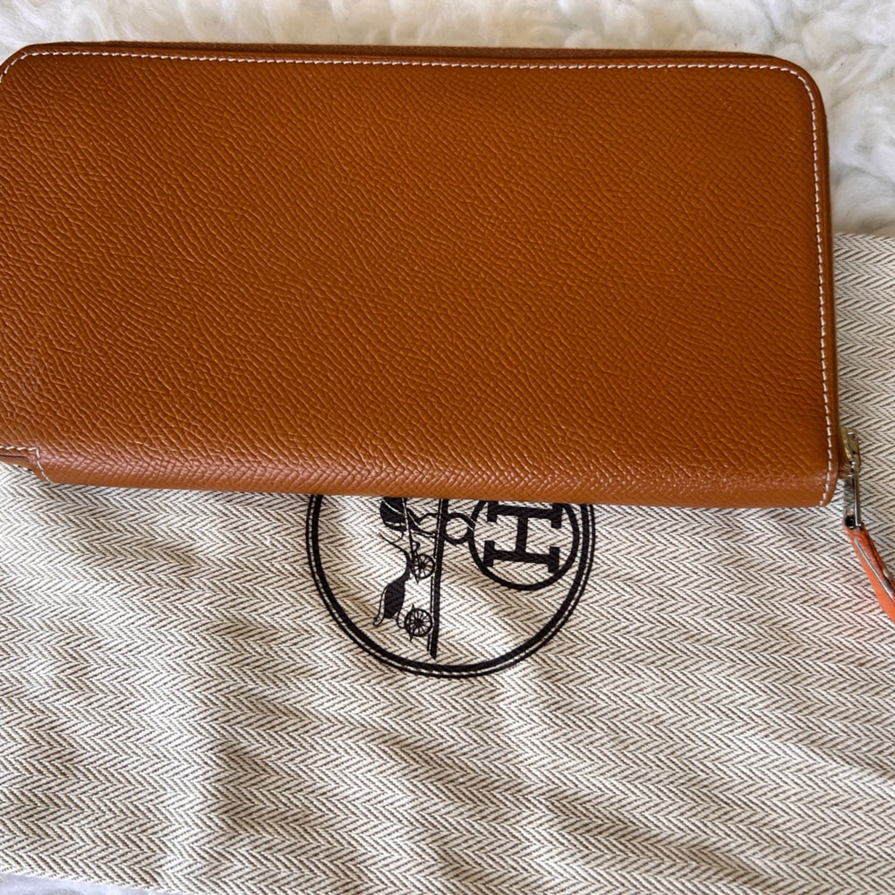 π₯π₯Hermes Azap Silk In Classique Long Wallet COA READYπ₯π₯ - Picture 3 of 15